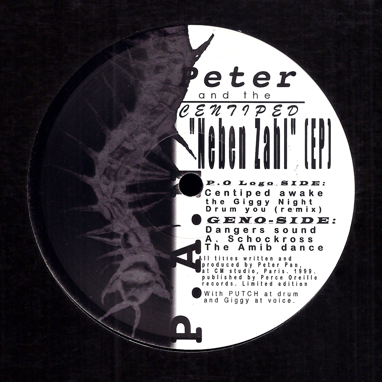 Peter Pan & The Centiped: Neben Zahl (EP)