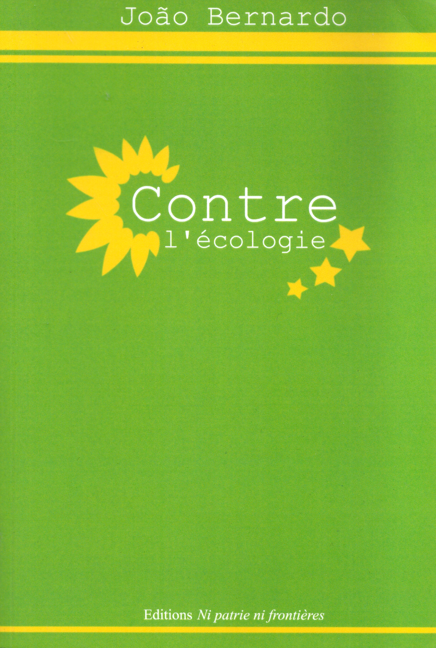 Bernardo-Ecologie-1 João Bernardo: Contre l'écologie