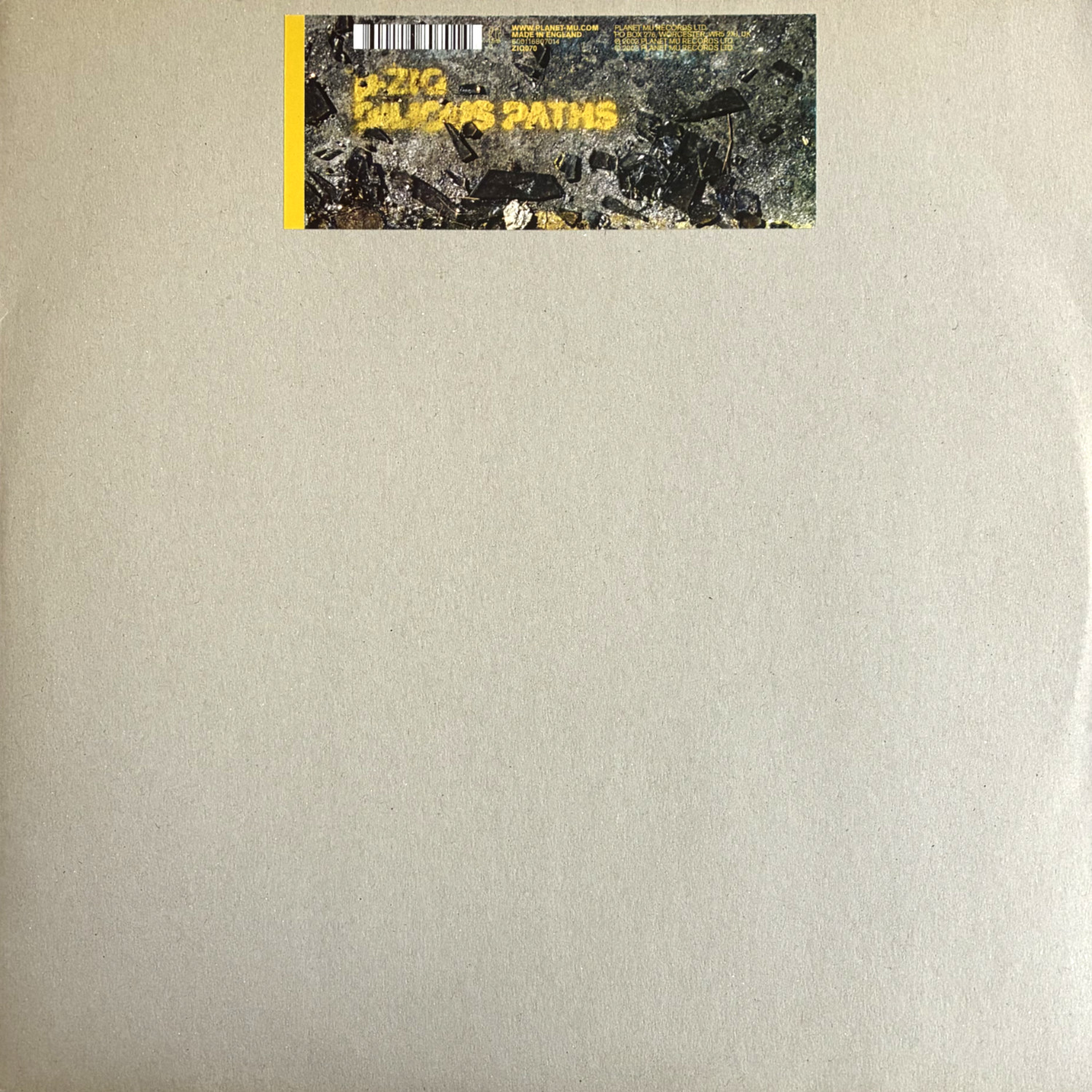 µ-ziq: Bilious Paths 2x12"