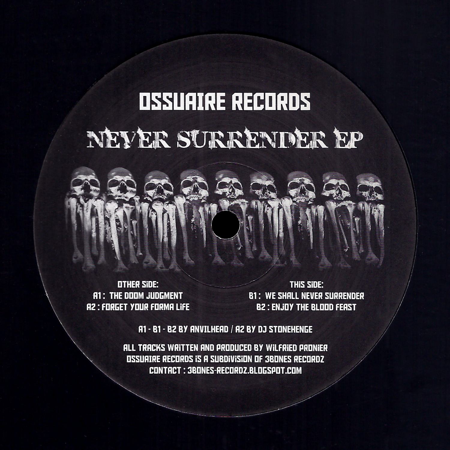 Anvil Head, DJ Stonehenge: Never Surrender EP