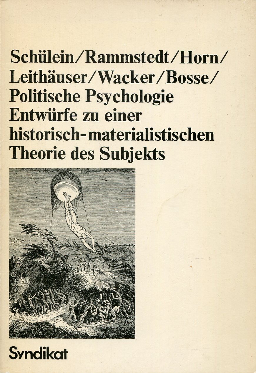 Schülein, Rammstedt u.a.: Politische Psychologie