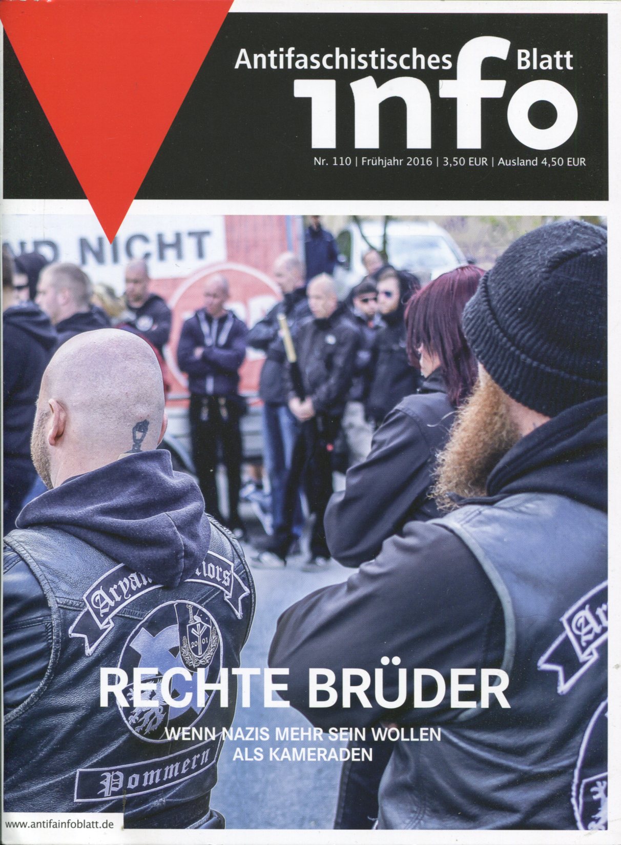 Antifaschistisches Info Blatt Nr. 110 - Rechte Brüder