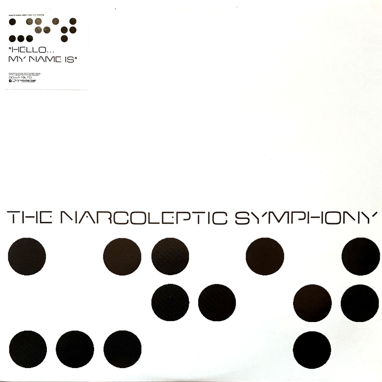Unit: The Narcoleptic Symphony / Hello... My Name Is (Ltd. 3x12" edition)