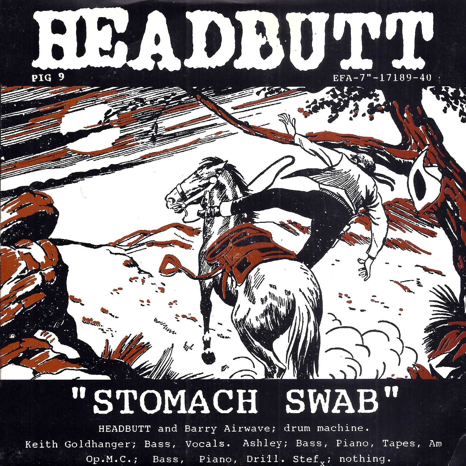 Headbutt: Stomach Swab / Song For Europe