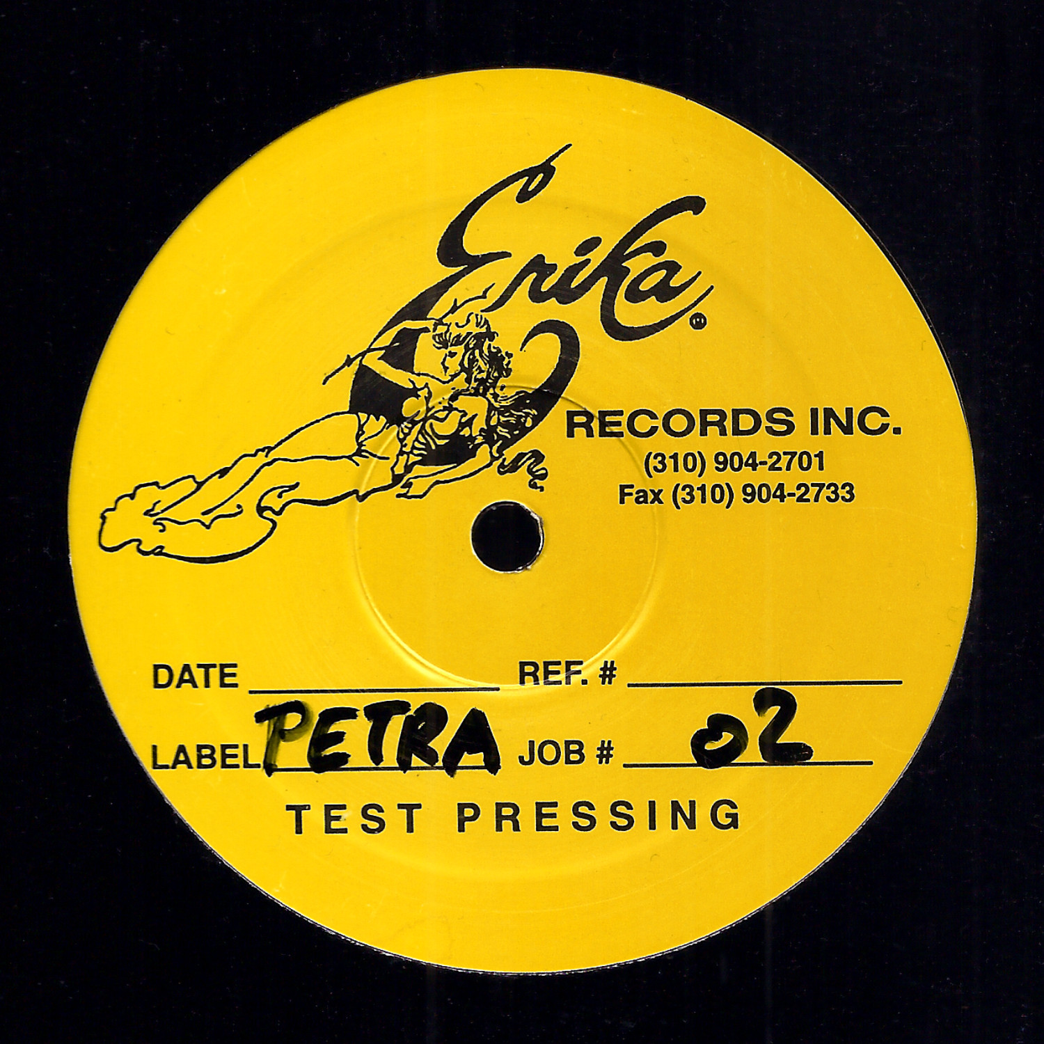 Christopher Just: Track A (Edit) / I Think I'm Kicked By A Horse