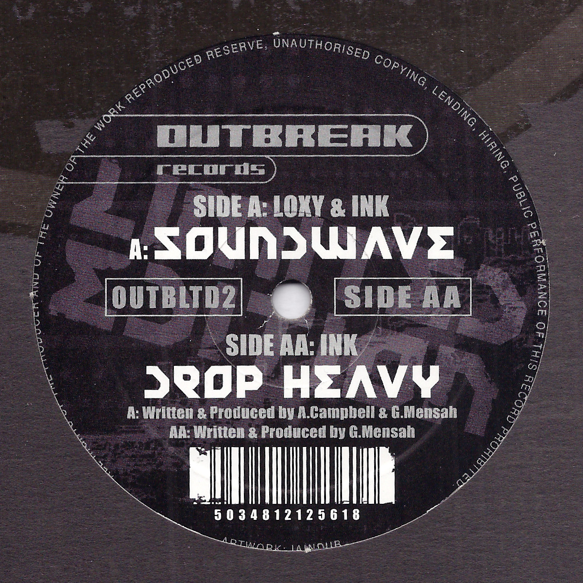 OUTBLTD2 Loxy & Ink / Ink: Soundwave / Drop Heavy
