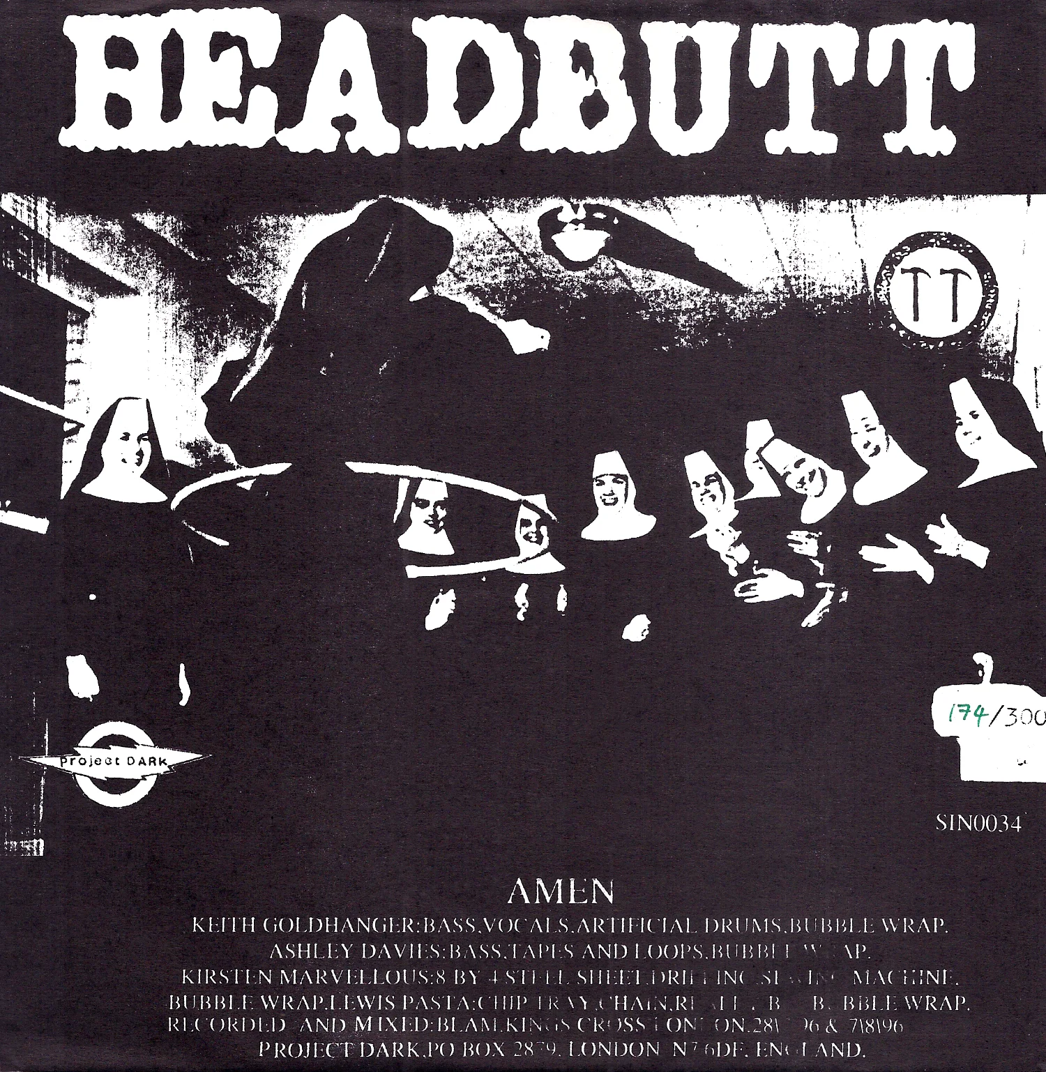 Headbutt / Mercury 4°F: Amen / Kiss Me/ Kiss Da Dub