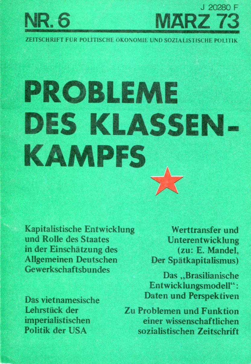 Probleme des Klassenkampfs 6
