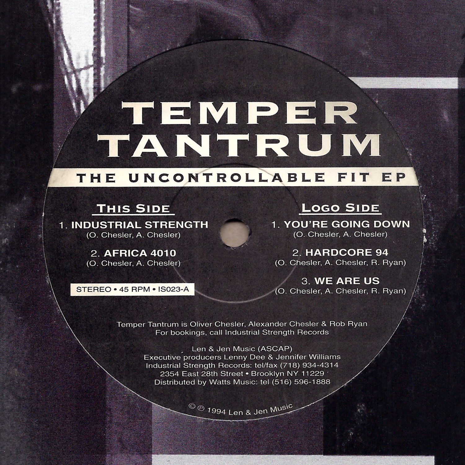 Temper Tantrum: The Uncontrollable Fit EP