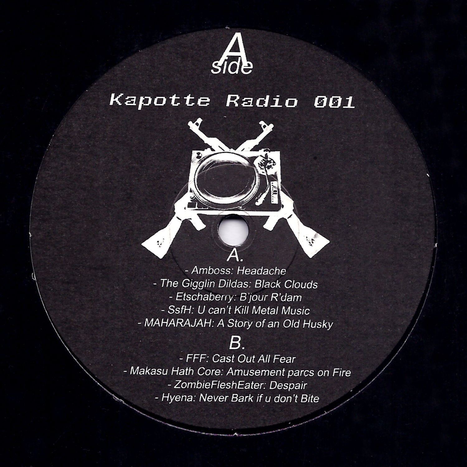 KR001 V/A: Kapotte Radio 001