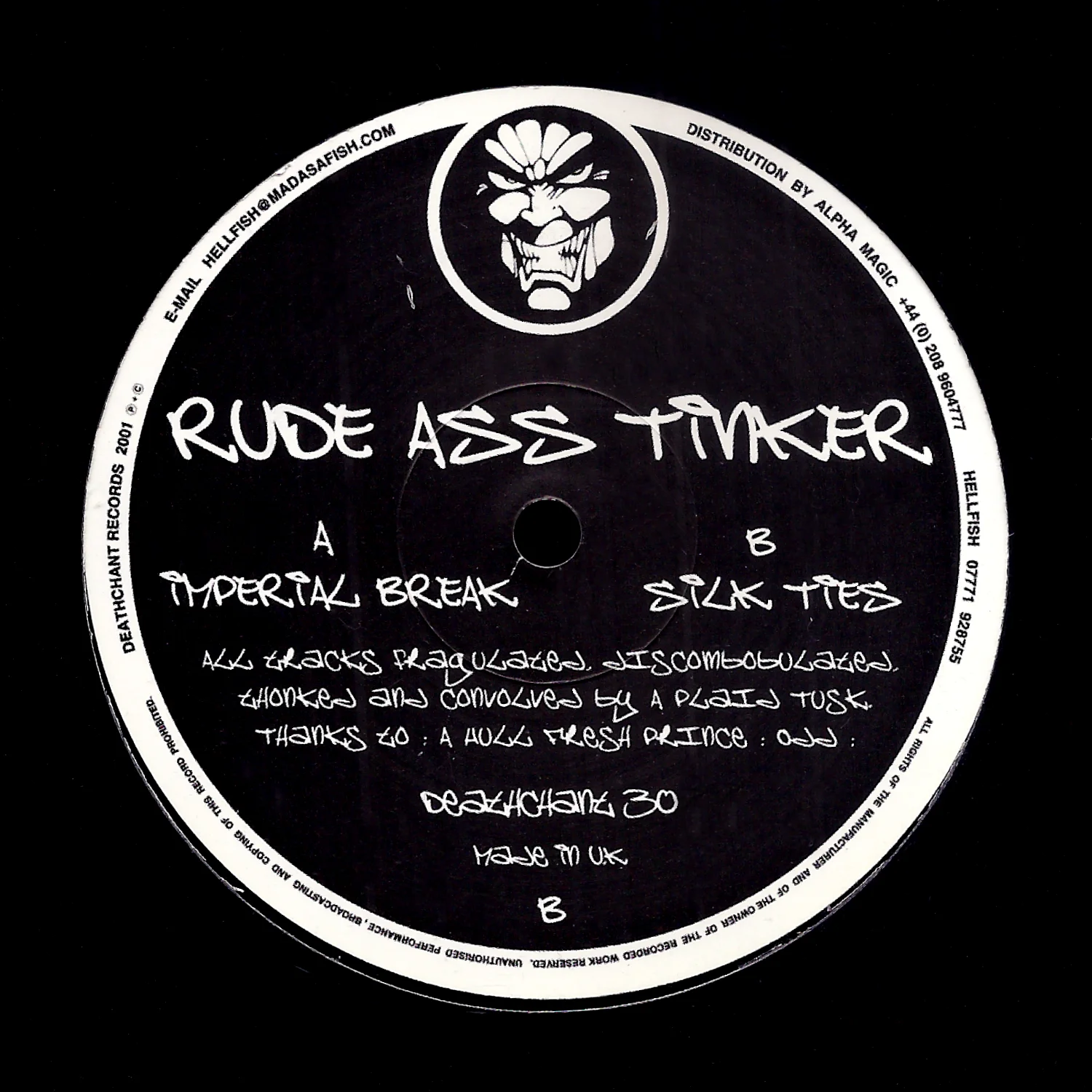 Rude Ass Tinker: Imperial Break/Silk Ties