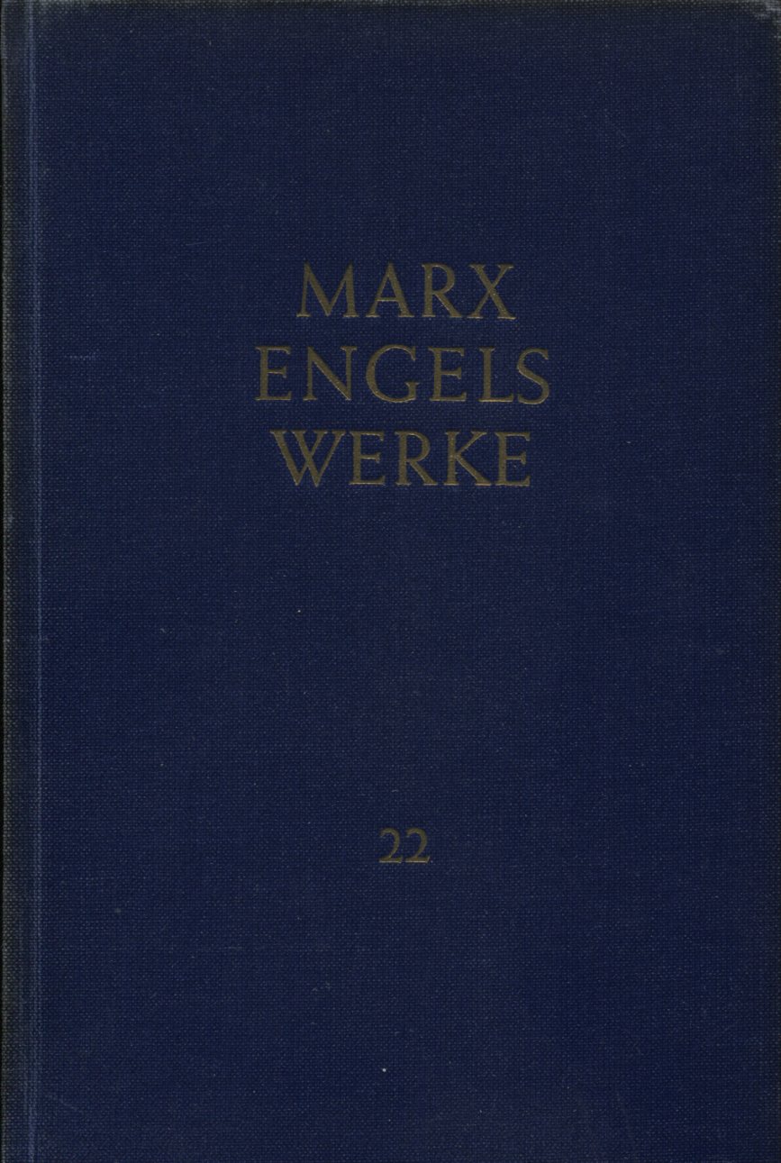 35b5350525de293d89d2405342772d1c Karl Marx/Friedrich Engels: Werke 22