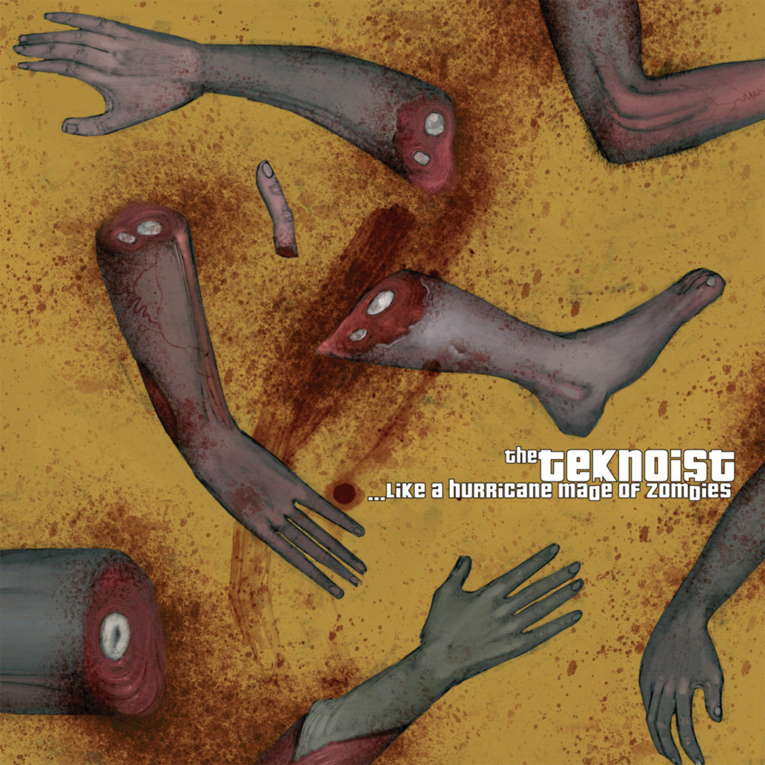 Teknoist: ...Like A Hurricane Made of Zombies 2x12"