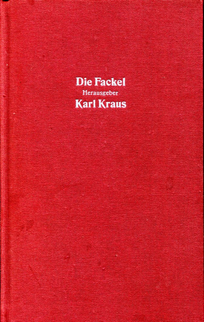 63f525f832824d5e01786e7edbe64026 Karl Kraus (Hg.): Die Fackel (Band 5)