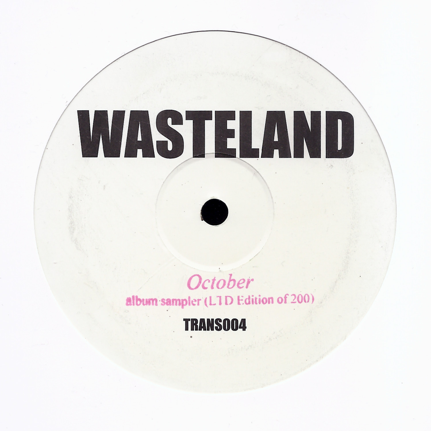 Wasteland: October