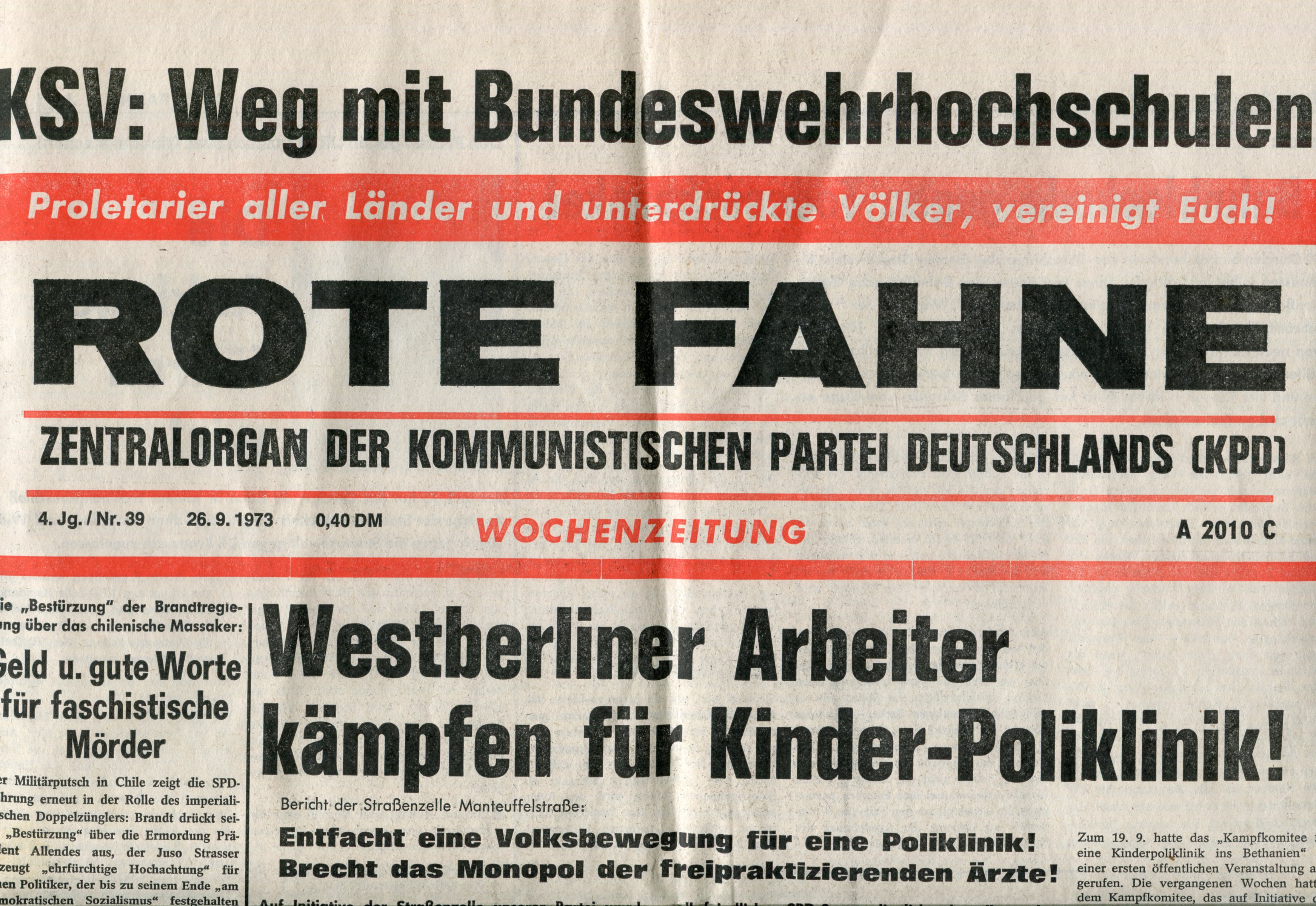 Rote Fahne 4.Jg/Nr.39