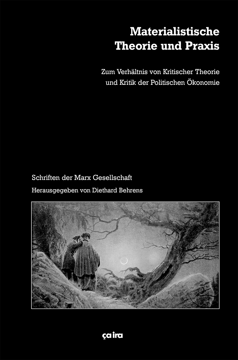 Diethard Behrens (Hg.): Materialistische Theorie und Praxis - Zum Verhältnis von Kritischer Theorie und Kritik der politischen Ökonomie
