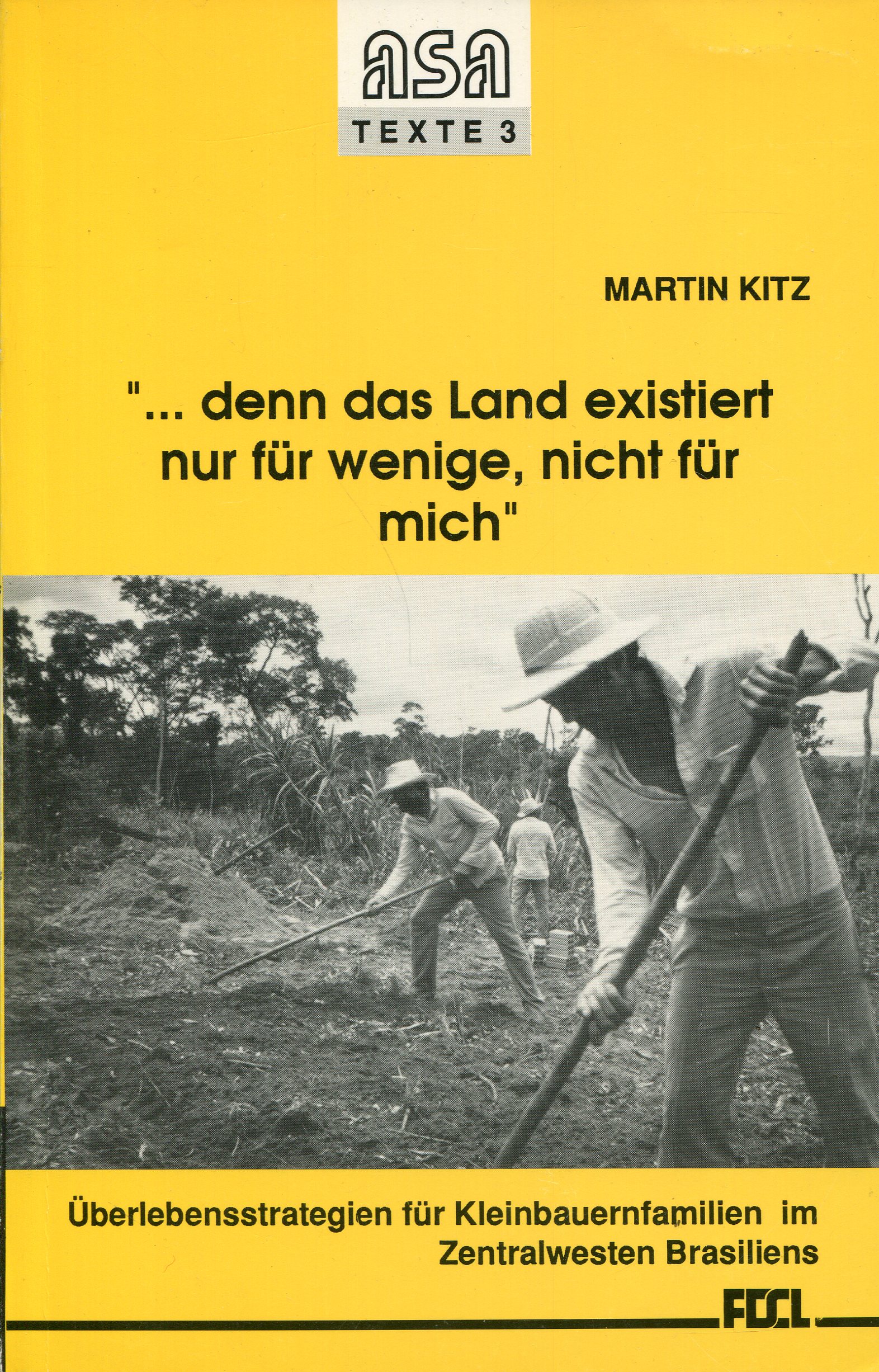 KitzLand001 Martin Kitz: "... denn das Land existiert nur für wenige, nicht für mich"