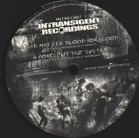 Bad Matter/Coresplittaz split 12"