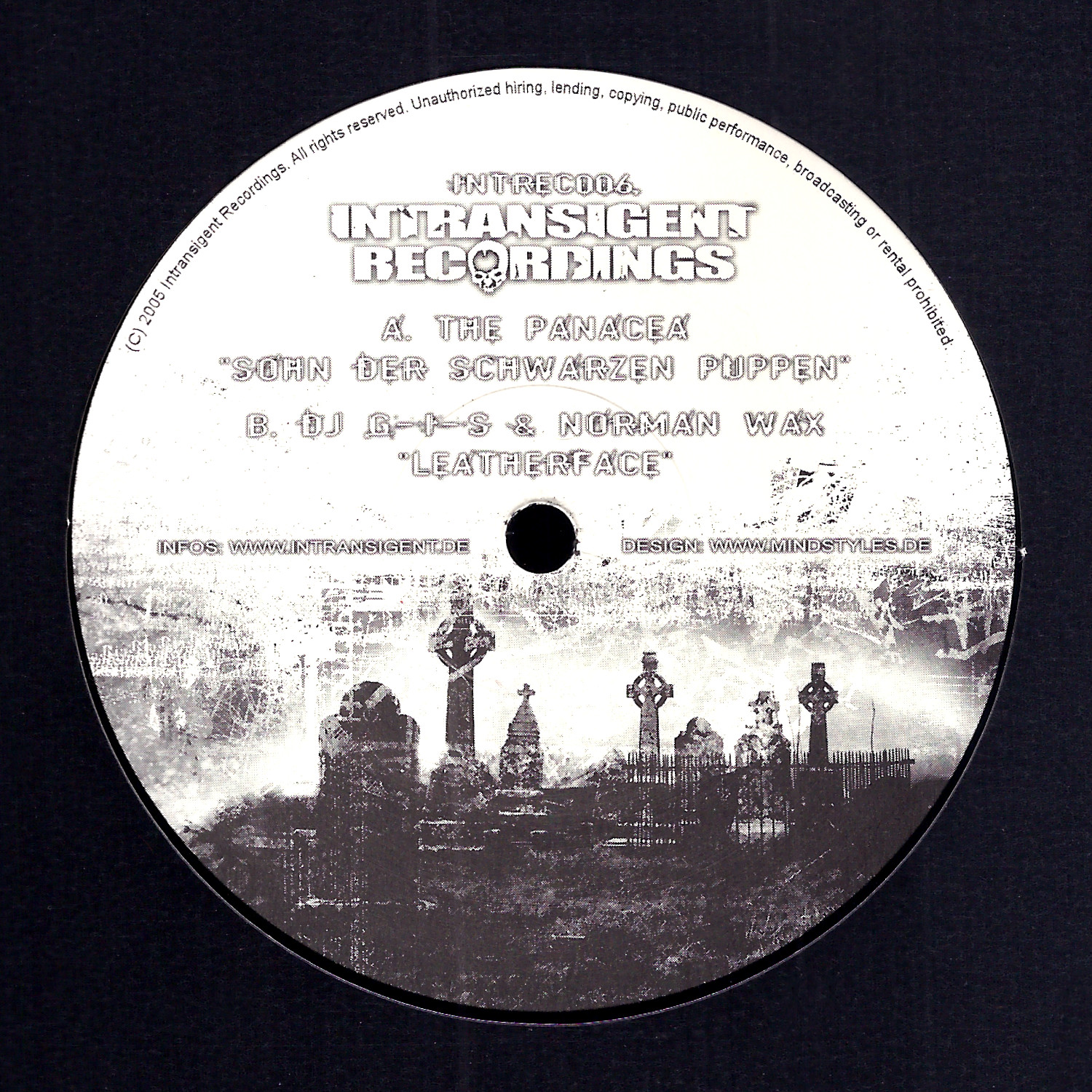 The Panacea/DJ G-I-S & Norman split 12"