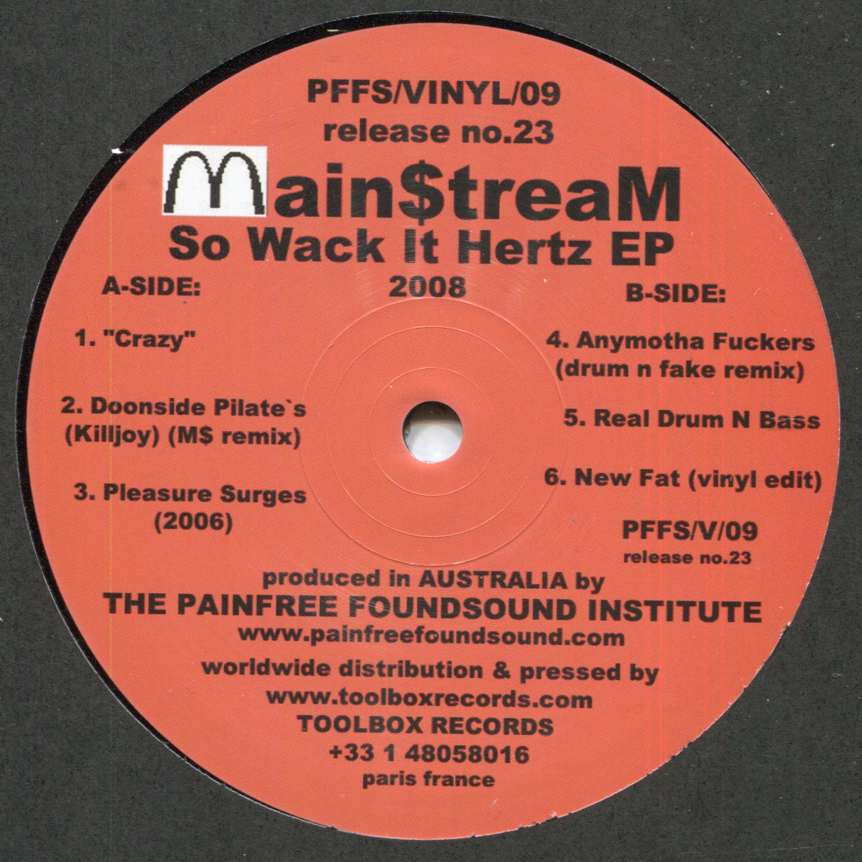 Main$tream: So Wack it Hertz EP