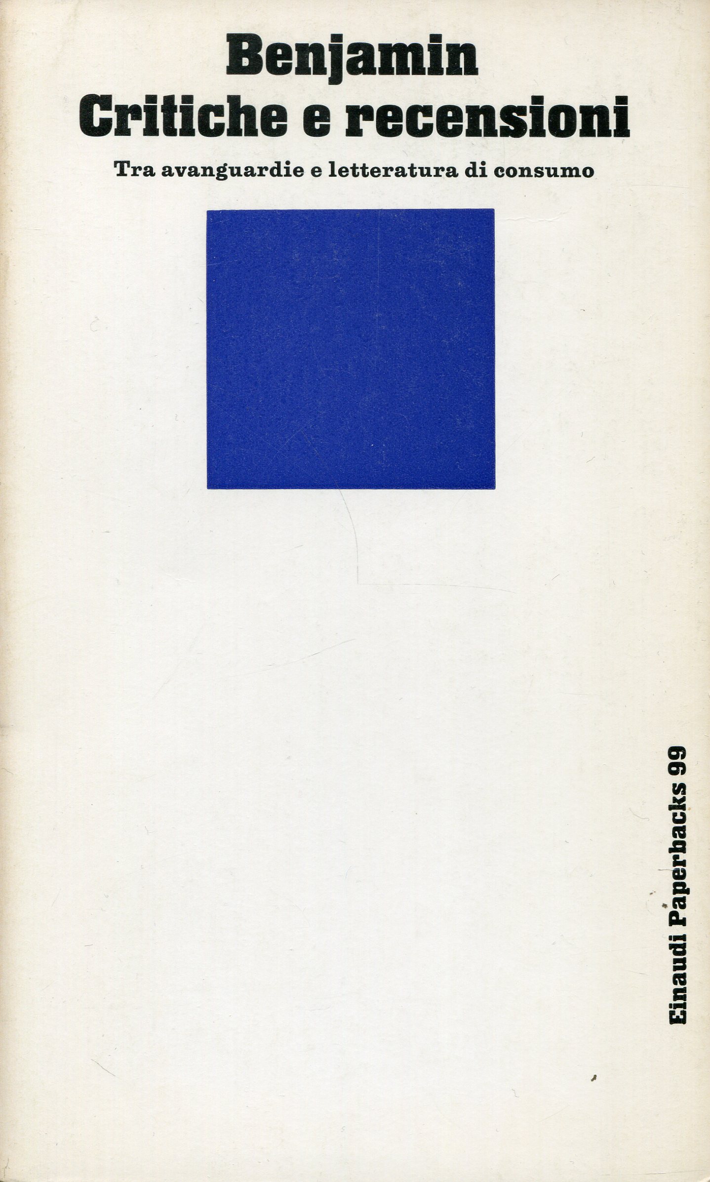 Walter Benjamin: Critiche e recensioni