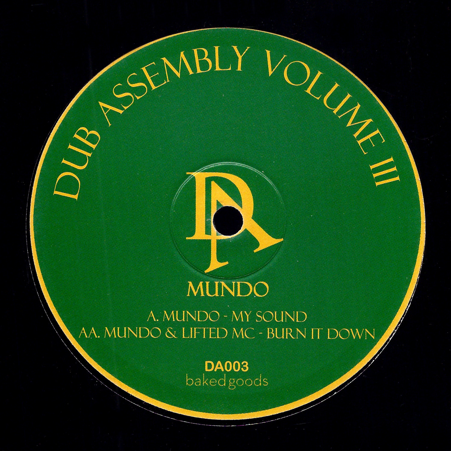 DA003 Mundo: My Sound/ Mudo & Lifted MC: Burn it Down