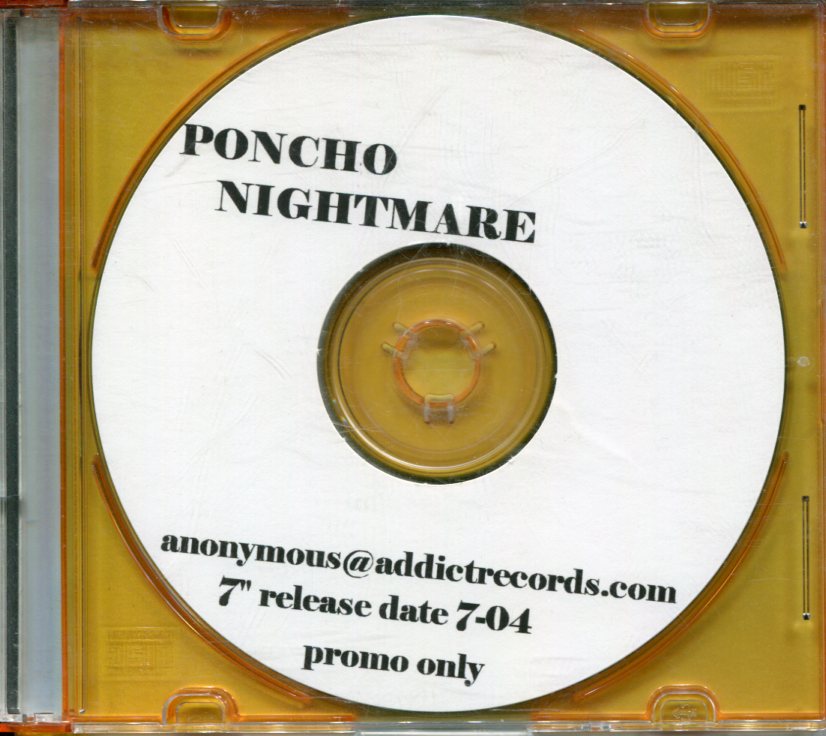 Poncho Nightmare: Promo CD for Addict 20 7"