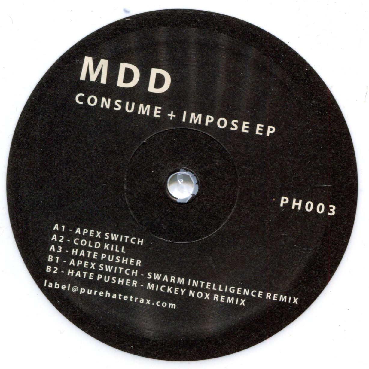 MDD: consume + impose
