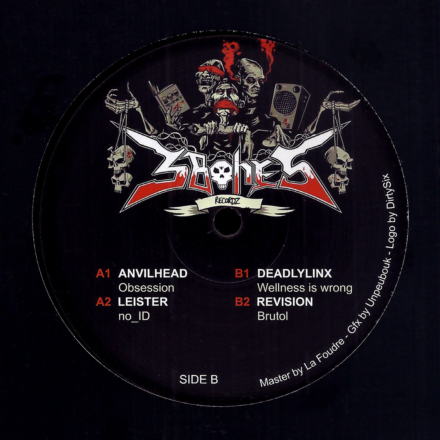 DJ Deadlylinx, Revision, Leister, DJ Stonehenge: 3Bones Recordz 01