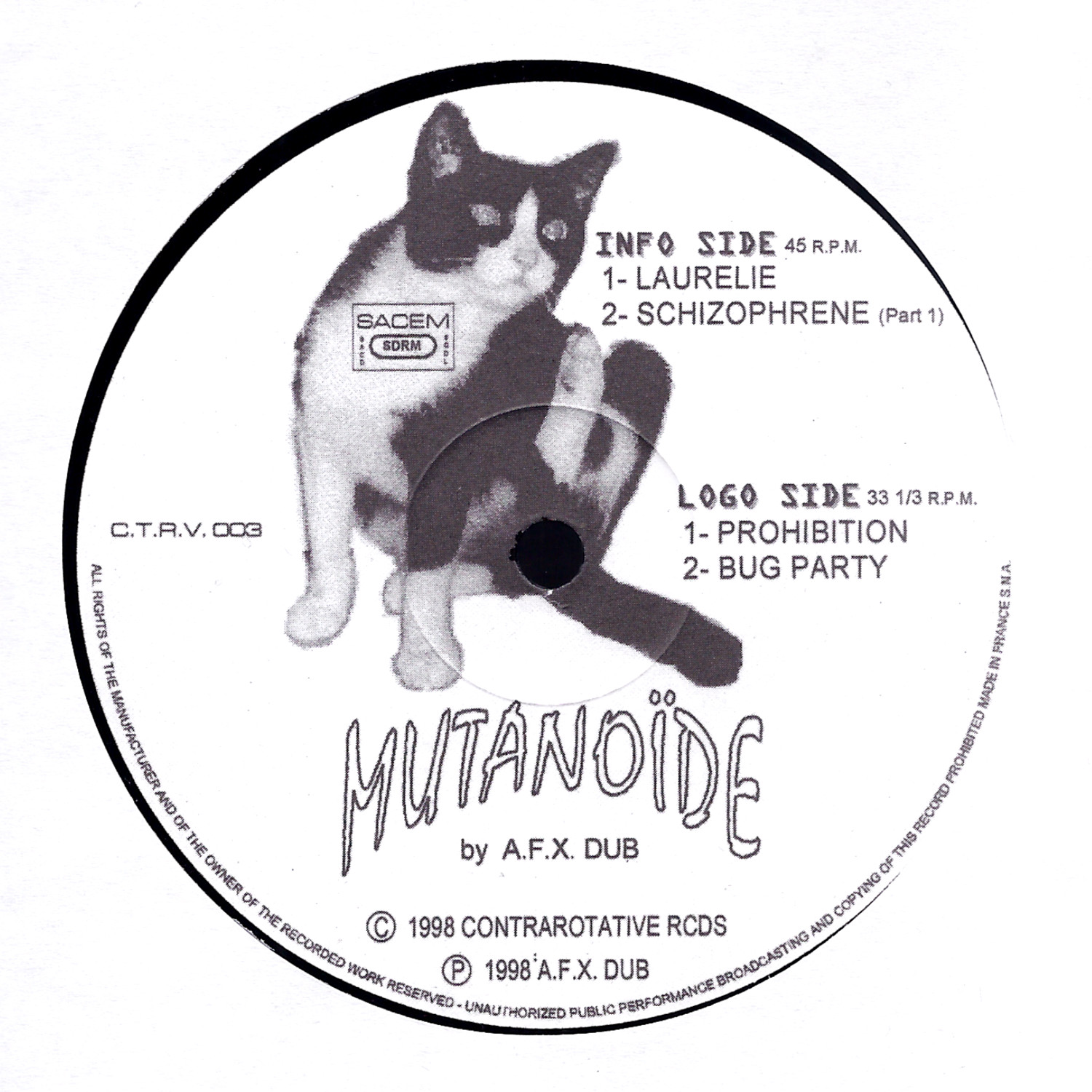 CTRV003 A.F.X. Dub: Mutanoïde