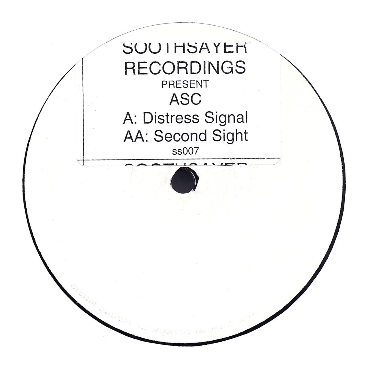 SS007WL ASC: Distress Signal / Second Sight