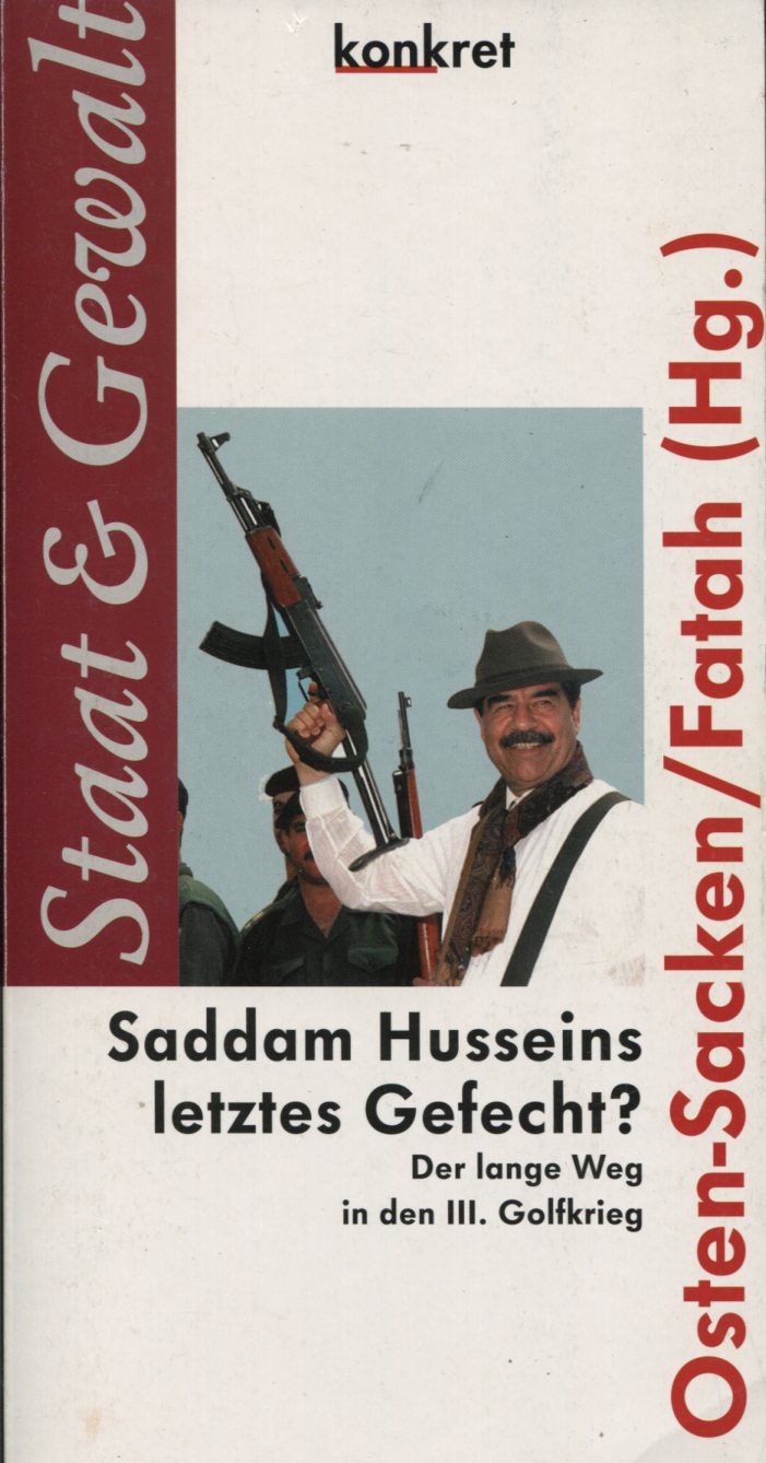 6009250fa534b169d437562d4bd6c0ea Osten-Sacken/Fatah (Hg.): Saddam Husseins letztes GEfecht?
