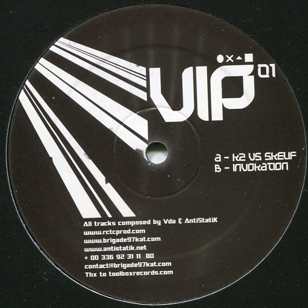 Vda & Antistatik (VIP 01 re-press)