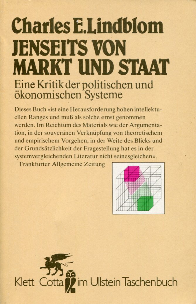 Charles E. Lindblom: Jenseits von Markt und Staat