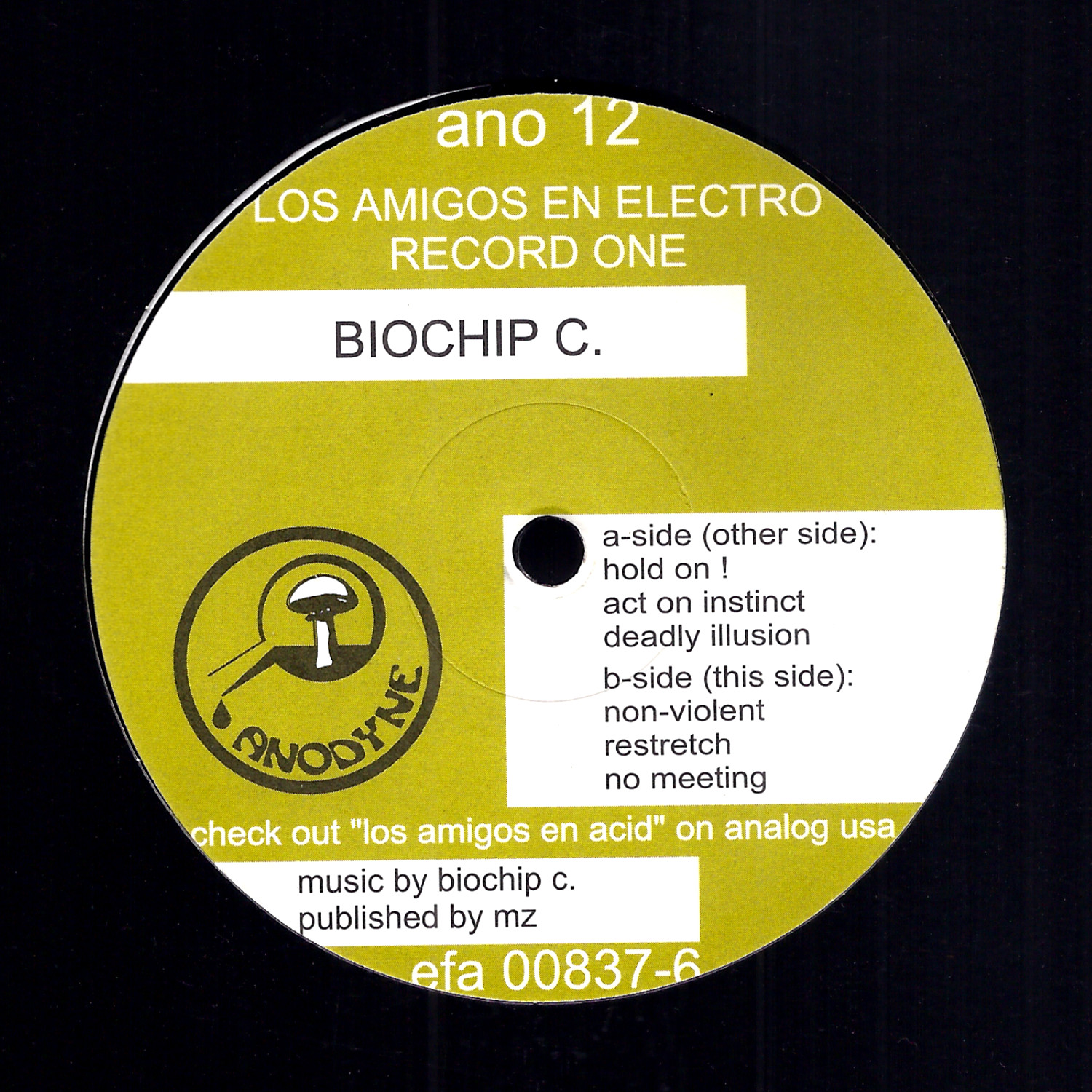 Freddy Fresh/Biochip C.: Los Amigos En Electro 2x12"