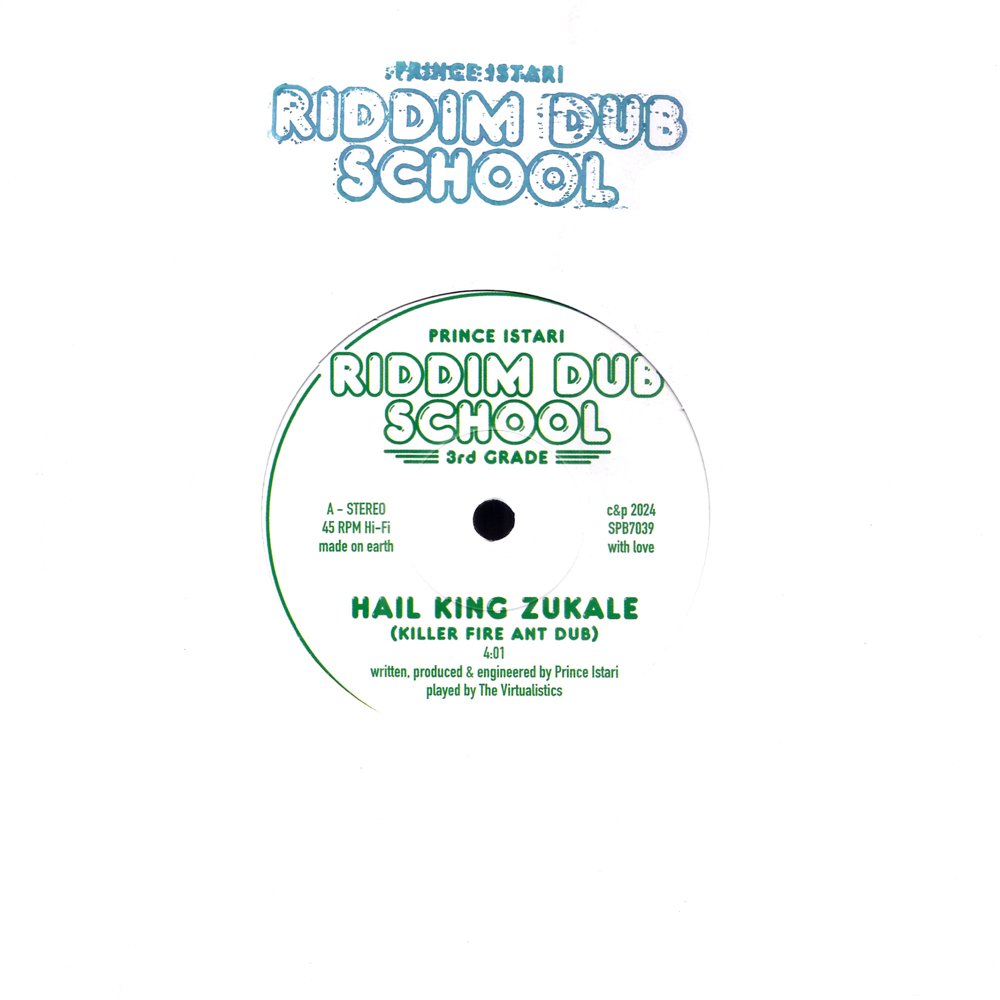 Prince Istari: Riddim Dub School 3rd Grade