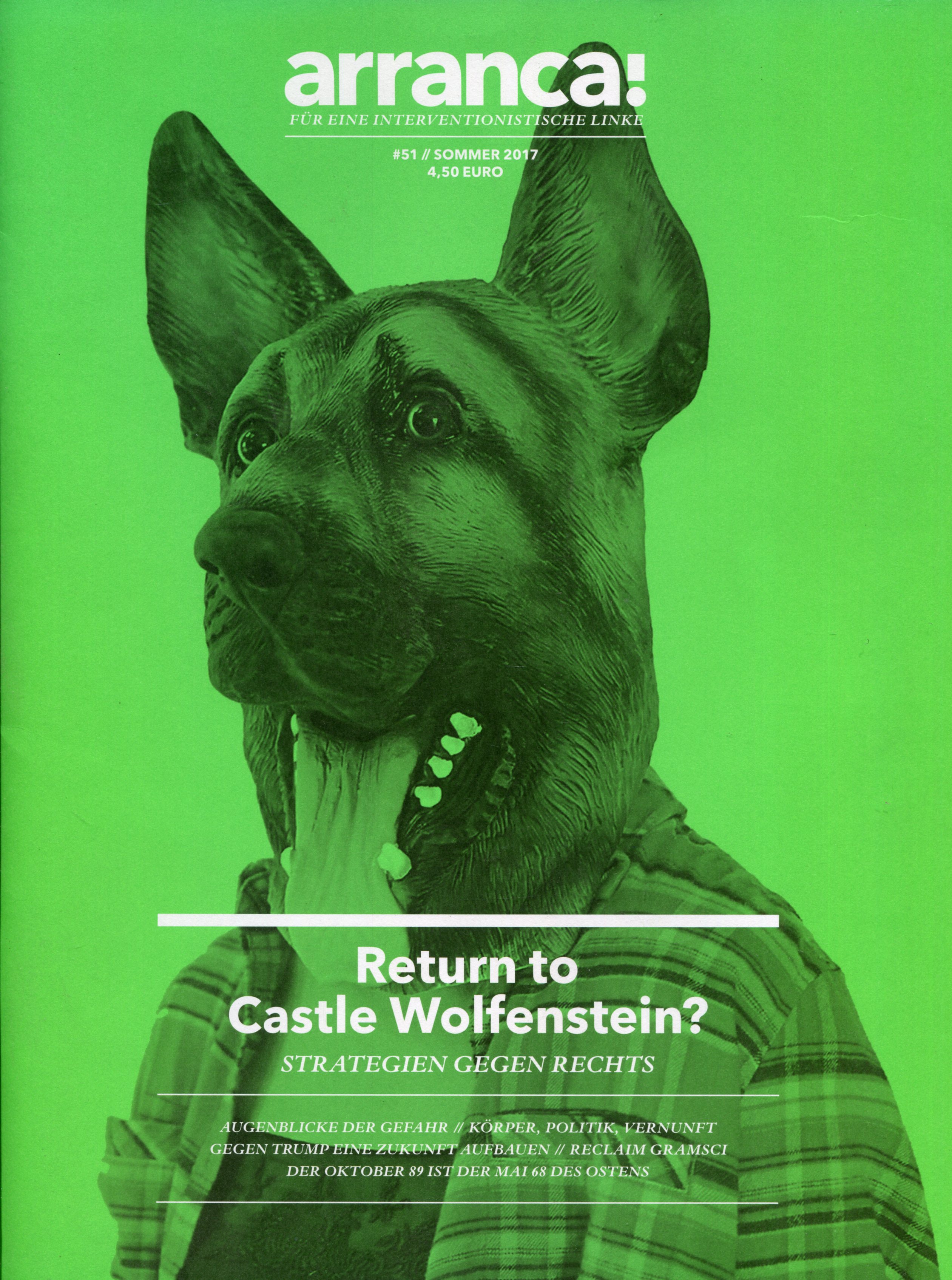 arranca! #51 - Return to Castle Wolfenstein? Strategien gegen rechts