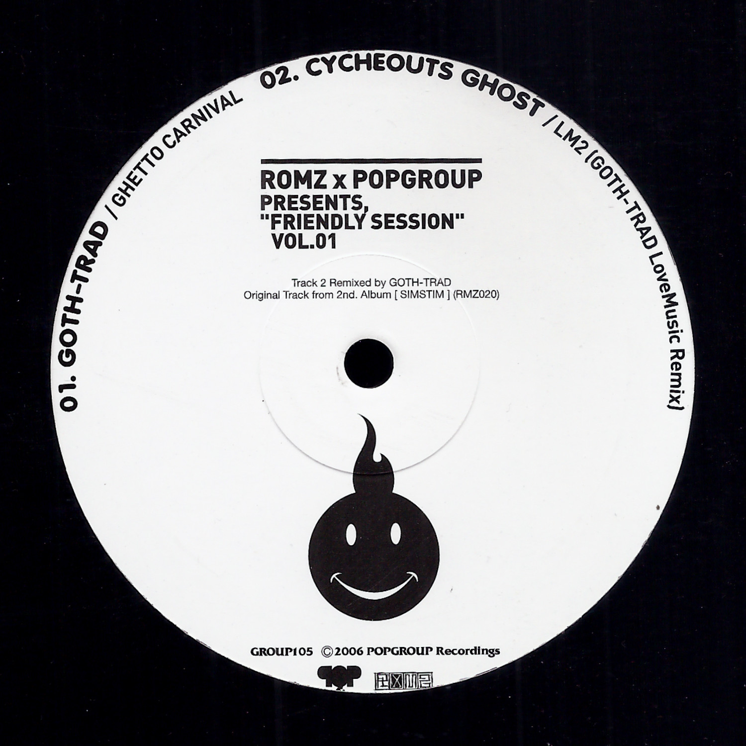 Goth Trad vs. Cycheout Ghosts 12"