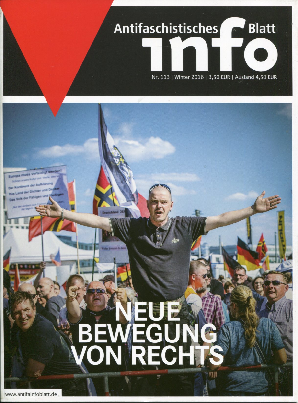 AIB113 Antifaschistisches Info Blatt Nr. 113 - Neue Bewegung von rechts