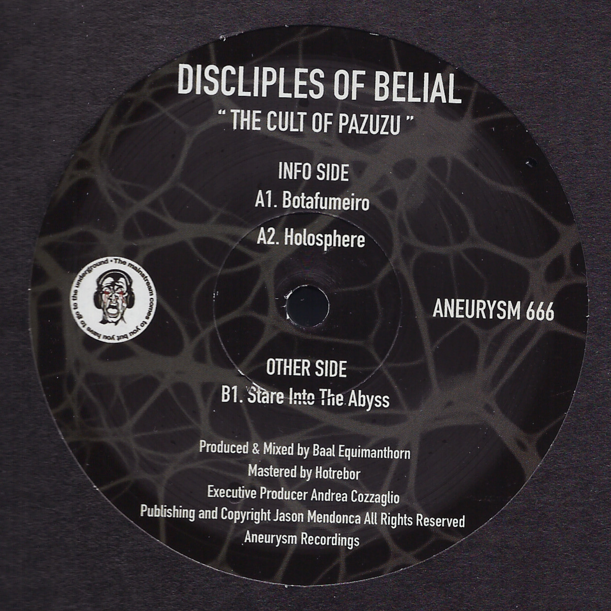 Aneurysm666-info Disciples of Belial: The Cult Of Pazuzu